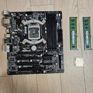 i7 4790+asrock b85m pro4+삼성16g