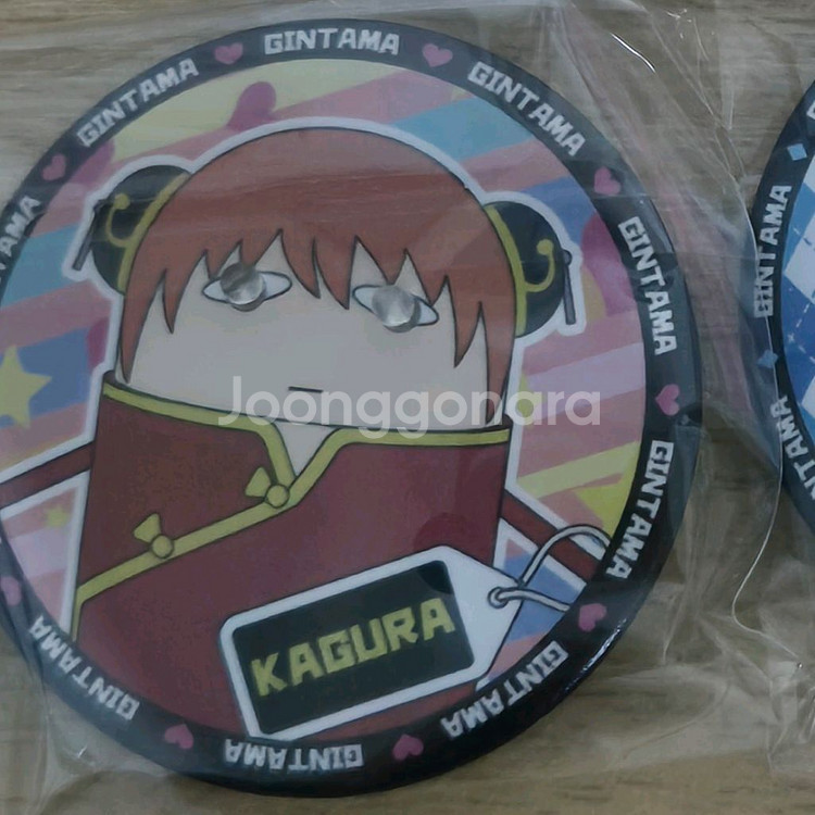 은혼 상하이 진지전 저스트웨이 캔뱃지 카구라--0