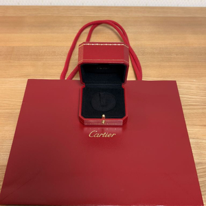 까르띠에 반지 케이스 + 쇼핑백