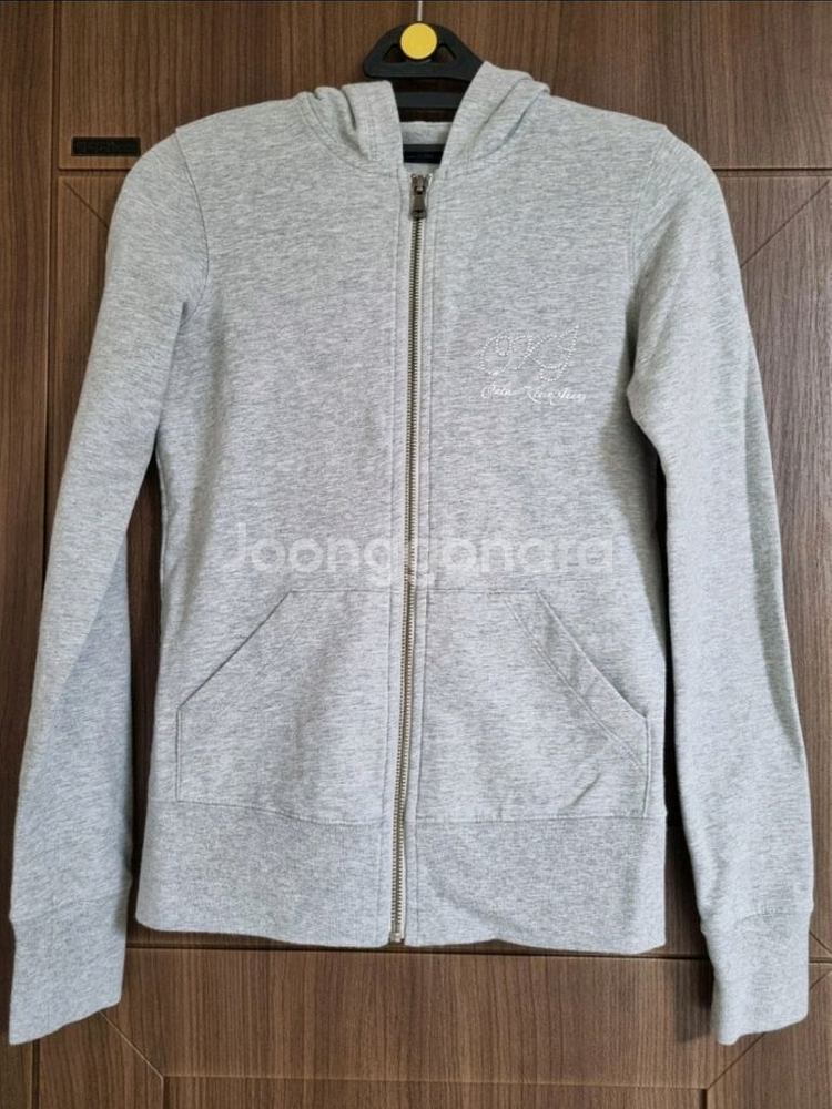 캘빈클라인 여성 후드집업(xs사이즈),후드집업티--0