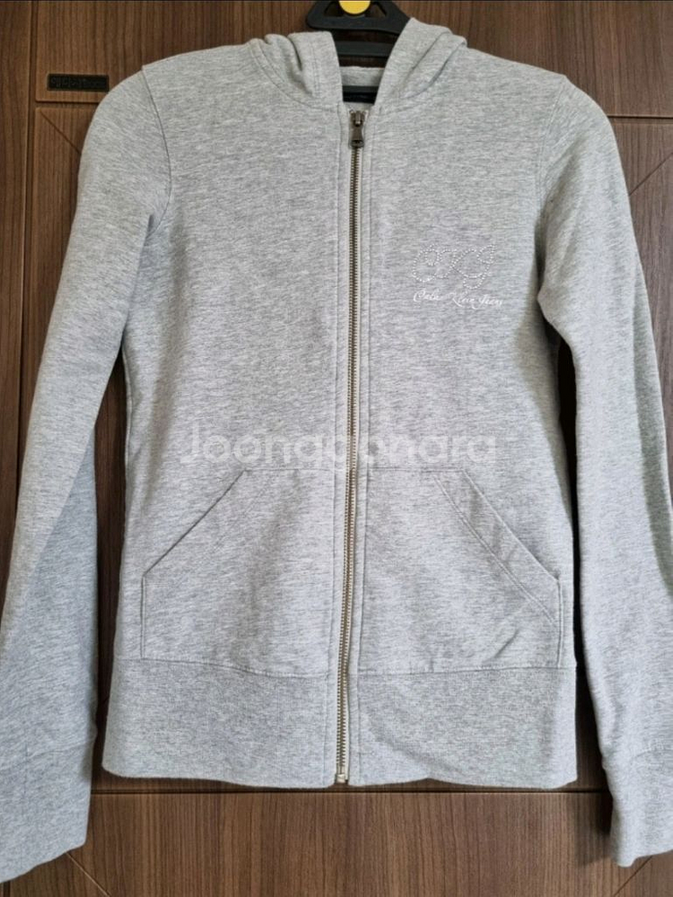 캘빈클라인 여성 후드집업(xs사이즈),후드집업티--9