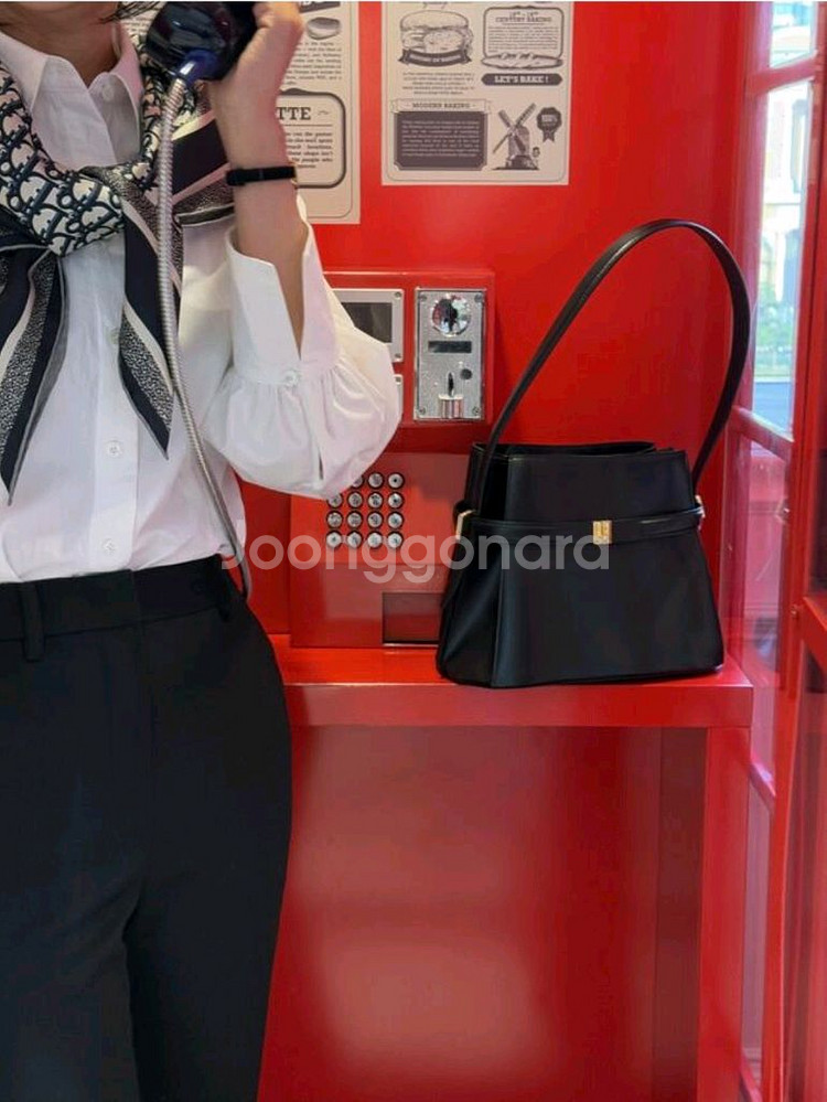 오뮤 뮤뮤백 완전새것 보스크 허앤쉬 오르 시에 그레이룸--4