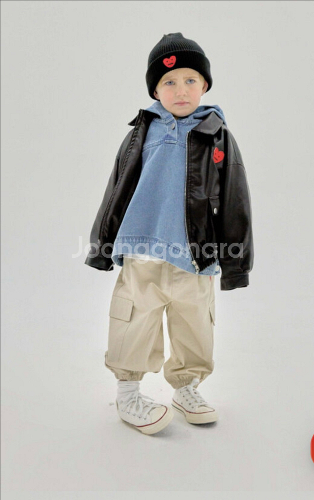 새상품)몽다다 MONDADA 포켓 레더 가죽 자켓 2X--6