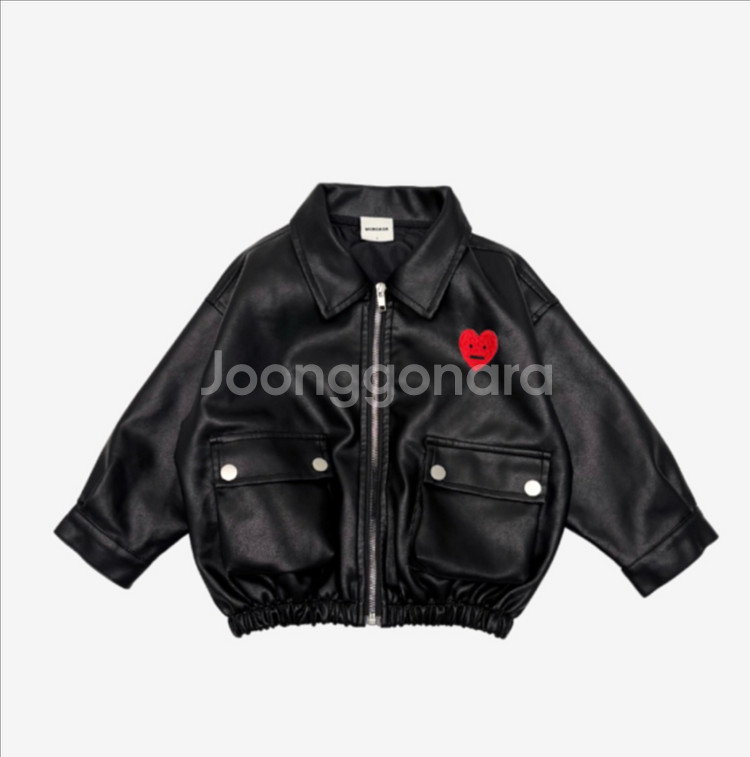 새상품)몽다다 MONDADA 포켓 레더 가죽 자켓 2X--7