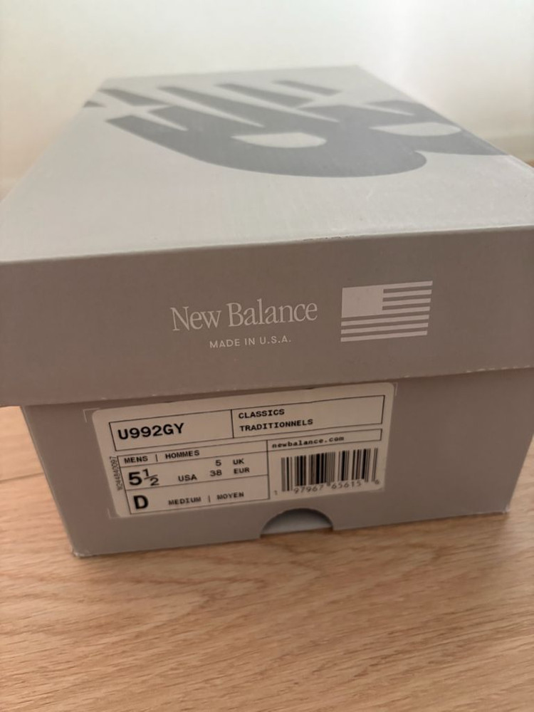 뉴발란스 992 그레이 사이즈235--3