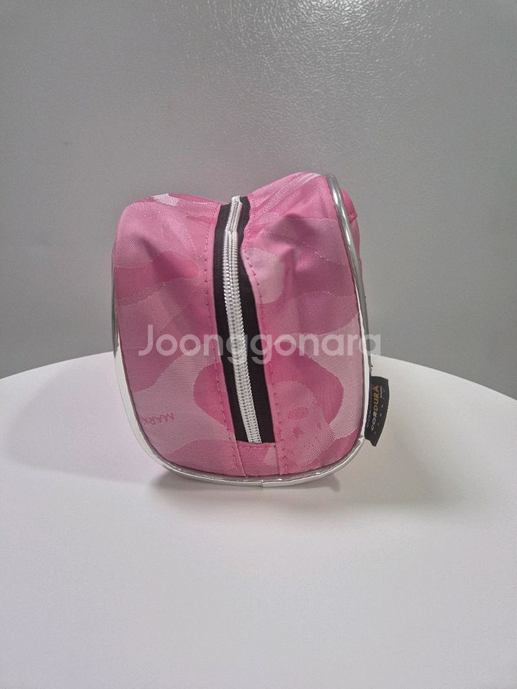 마크앤로나 핑크 카모 파우치--1