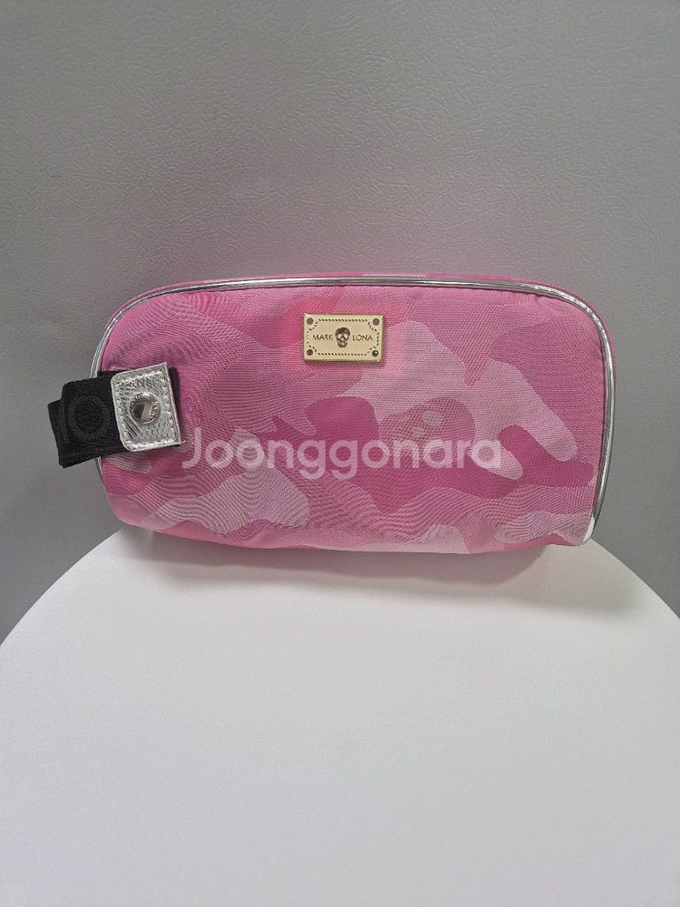 마크앤로나 핑크 카모 파우치--0