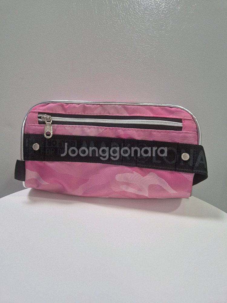 마크앤로나 핑크 카모 파우치--2