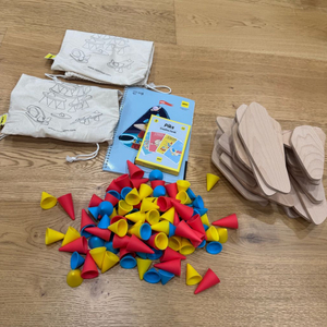 OPPI Piks 블록 세트 교구 128세트