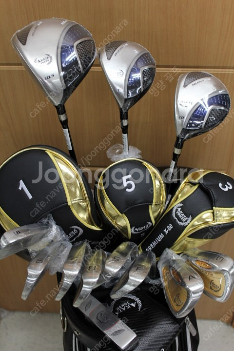 왼손잡이 골프채 풀세트 좌타용 골프백 포함 팝니다--0