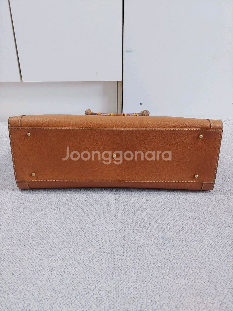 정품 클래식 구찌 다이애나 뱀부 빅백 빈티지 토트백--4