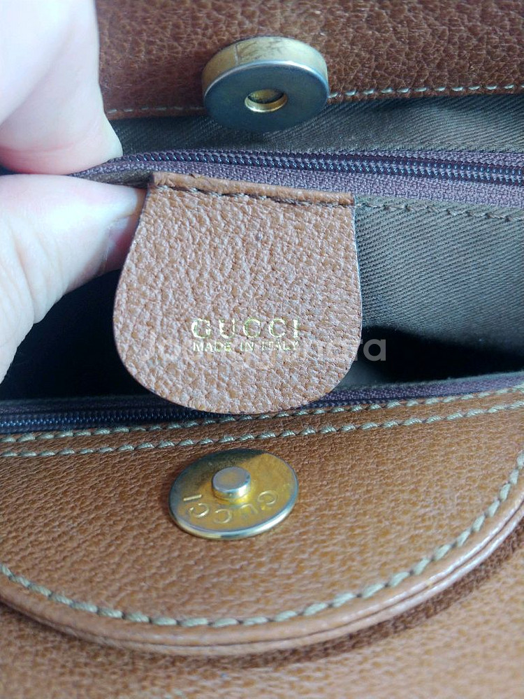 정품 클래식 구찌 다이애나 뱀부 빅백 빈티지 토트백--7