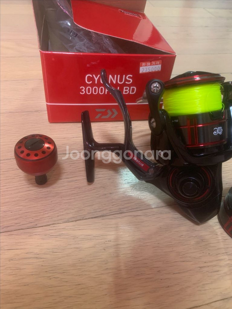 19 다이와 시그너스 3000(스풀, 노브 포함)--2