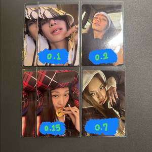 올데이프로젝트 포토카드/단순개봉 영서 카툰키링