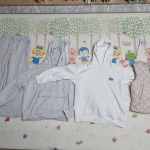여아 150 가을겨울 후드티상하세트,겨울조까