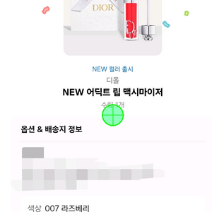 디올 립맥시마이저 라즈베리 팝니다.