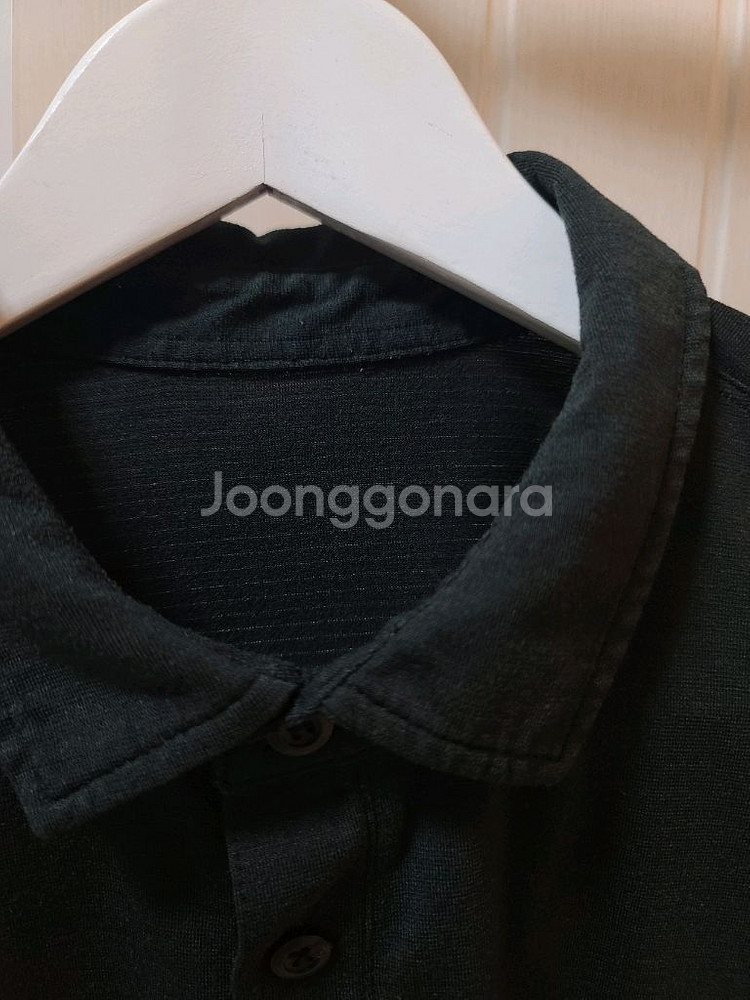 룰루레몬 남성 블랙 반팔 기능성 티셔츠 골프웨어추천--7