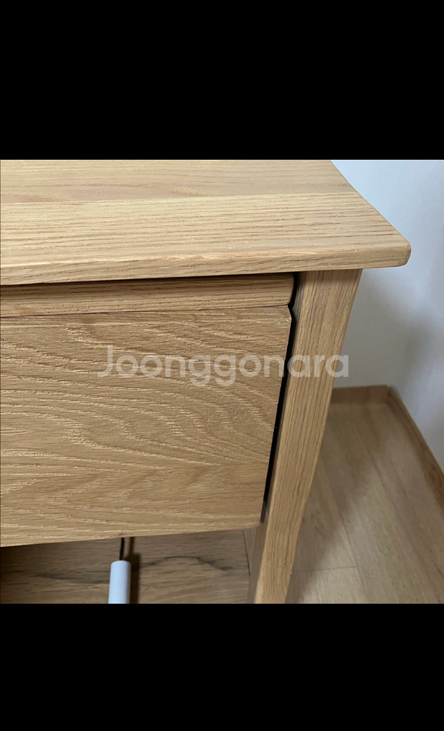 자라홈 오크우드 사이드테이블 침대협탁--2