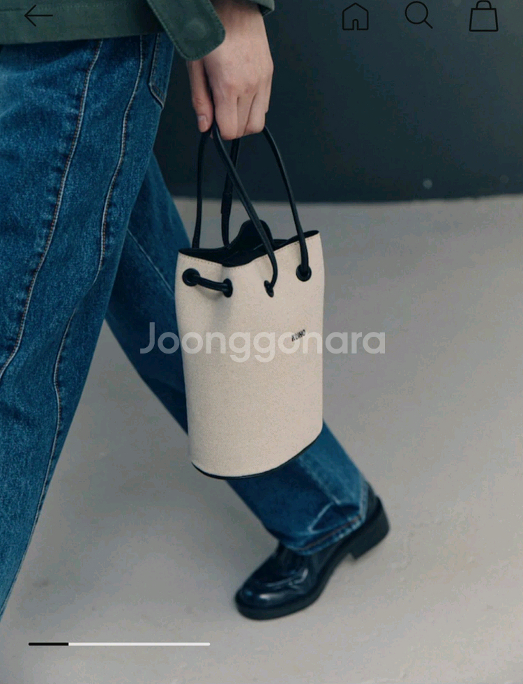 구호 미니버킷백--처분가--1