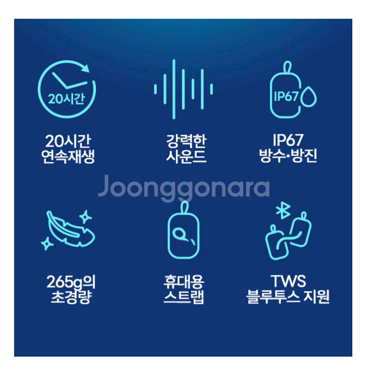 soundcore 4 go 블루투스스피커 2대--6