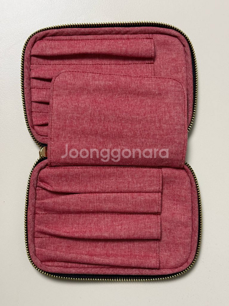 앨리시아 만년필 펜파우치 8구 지퍼--4