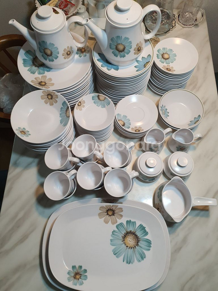 빈티지 노리다께 블루데이지 개당값--1