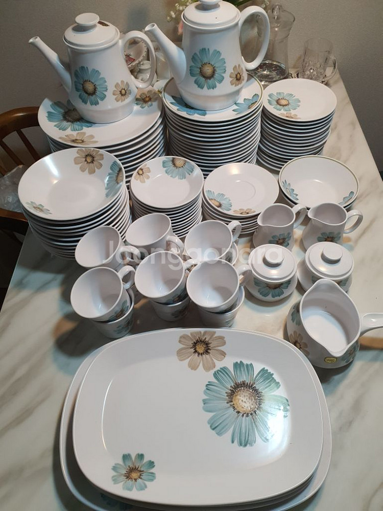 빈티지 노리다께 블루데이지 개당값--2