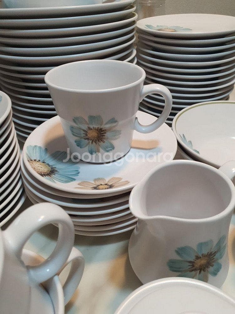 빈티지 노리다께 블루데이지 개당값--3