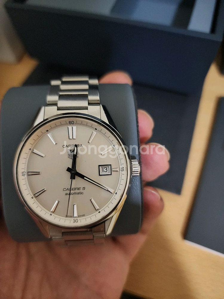 태그호이어 까레라 칼리버5 39mm 오토매틱 판매--0