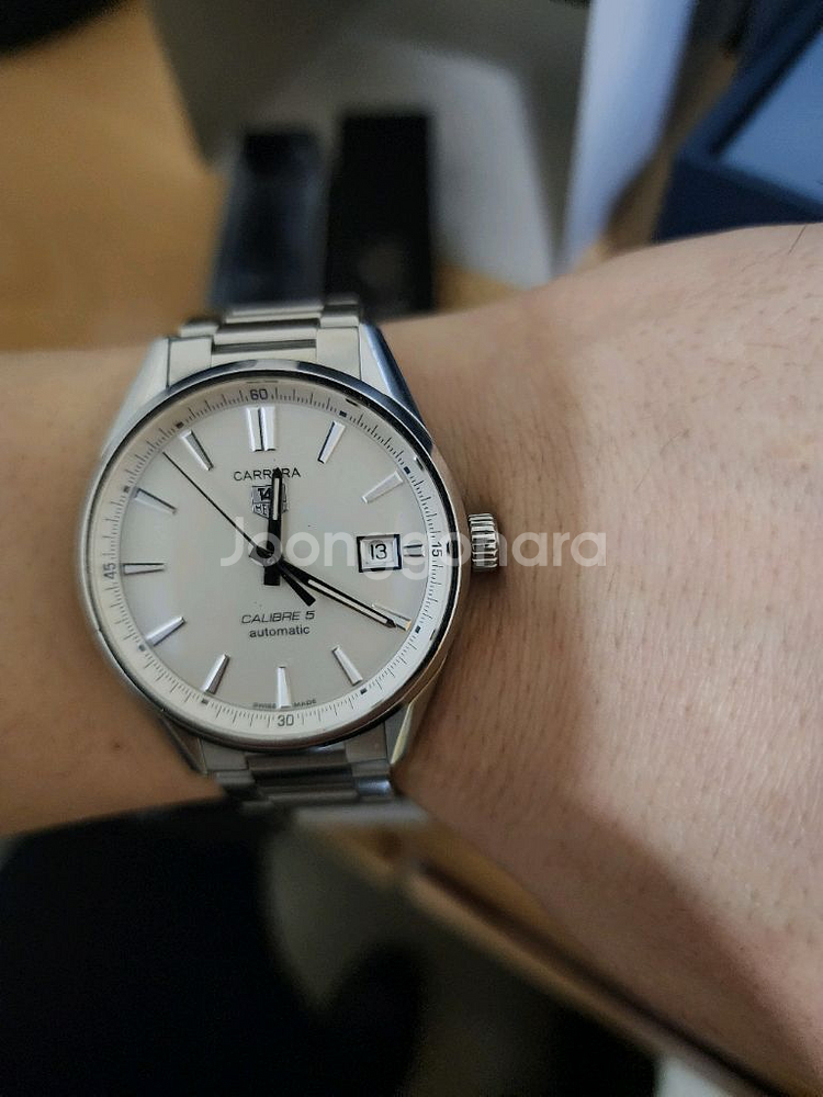태그호이어 까레라 칼리버5 39mm 오토매틱 판매--3