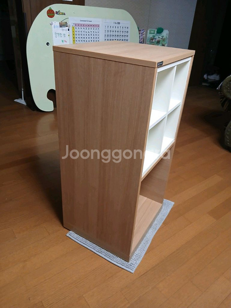 보르네오 2단 수납장과 2단 서랍장--1