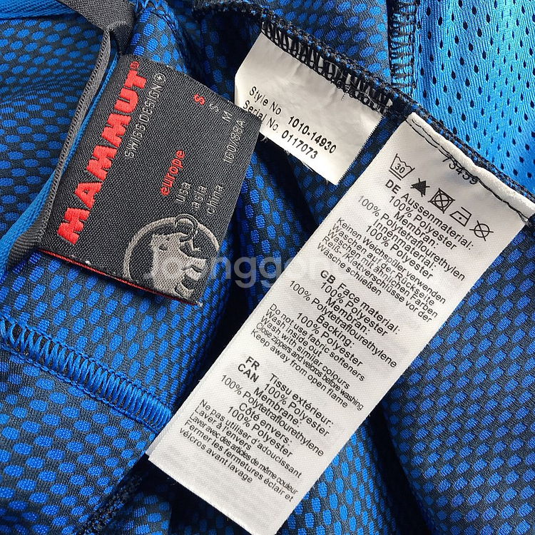 마무트 윈드스토퍼 자켓 여성S--9