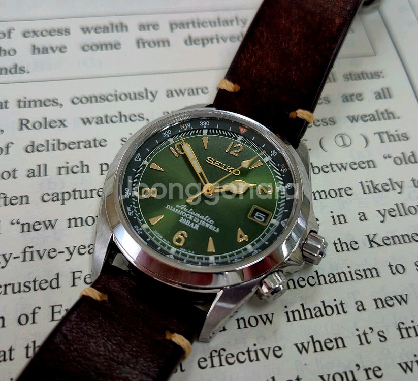 세이코 알피니스트 sarb017 단종직전 내수용 풀박스--7