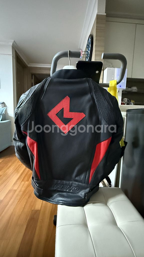 브레노 테라모 풀 케블라 가죽 자켓 s사이즈--1