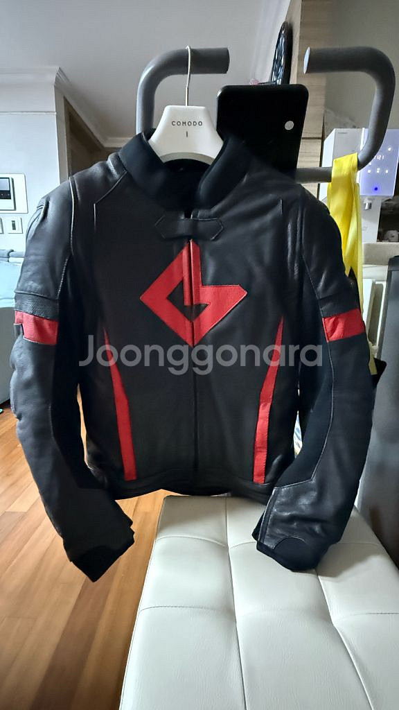 브레노 테라모 풀 케블라 가죽 자켓 s사이즈--0