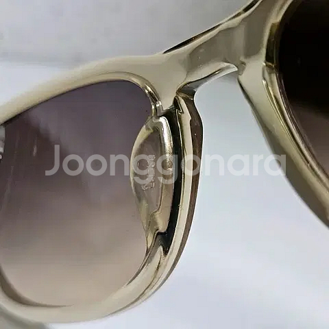 51) 질샌더 투명 프레임 그라데이션 선글라스 카키--8