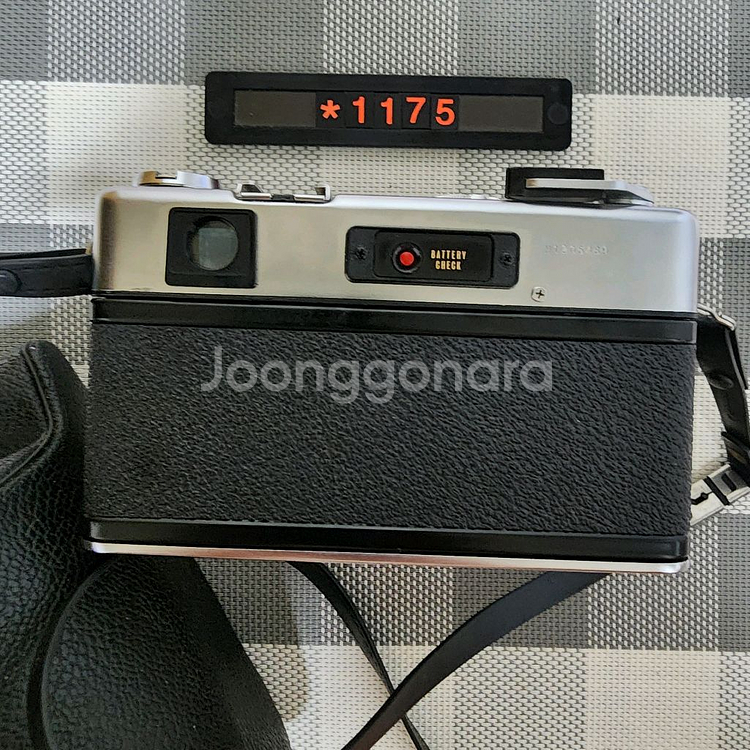 야시카 일렉트로 35 gsn 필름카메라 실버바디 케이스--3