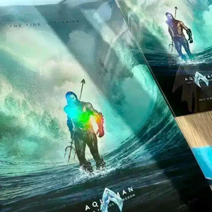 아쿠아맨 아이맥스포스터 오션오리지널티켓오티아트카드TTT