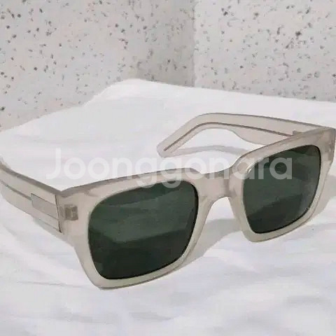 마르니 스퀘어 프레임 선글라스 투명 정품--1