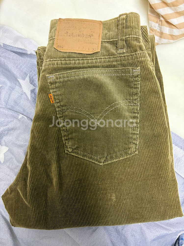 Levis 리바이스 빈티지 코듀로이 팬츠--0
