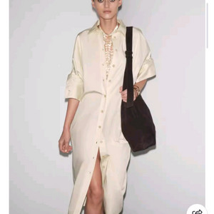 자라 롱셔츠 원피스