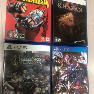 PS5 타이틀 팝니다 / 보더,퍼스트,유니콘,여신전생