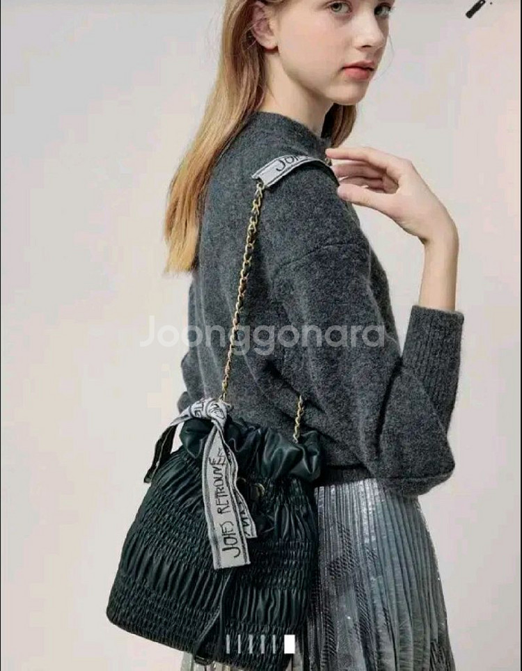 랑방 체인 숄더백--1