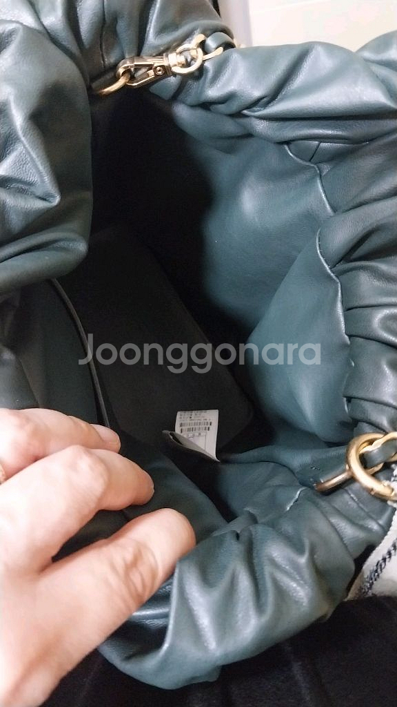 랑방 체인 숄더백--7