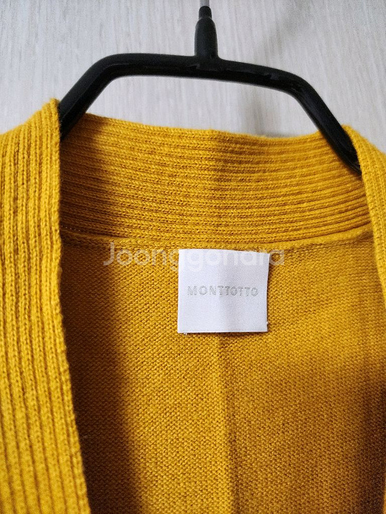 몽또또 니트 베스트 롱원피스 조끼--3