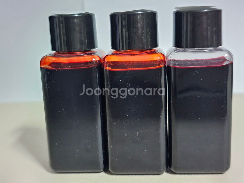 만년필 잉크 (디아민, 워터맨, 세일러 등 레드계열)--3