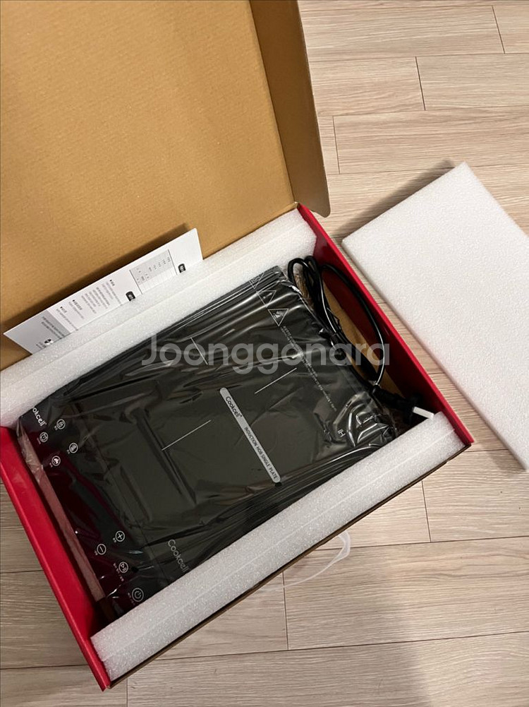 [미개봉] 쿡셀 블랙큐브 인덕션 레인지 1구--1