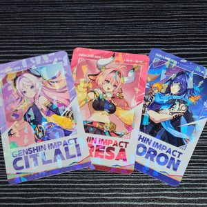 원신 호요랜드2025 부스 포토카드 시틀라리 바레사