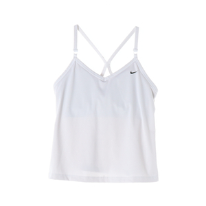 [XL]나이키 드라이핏 화이트 엑스백 크롭 나시 브라탑