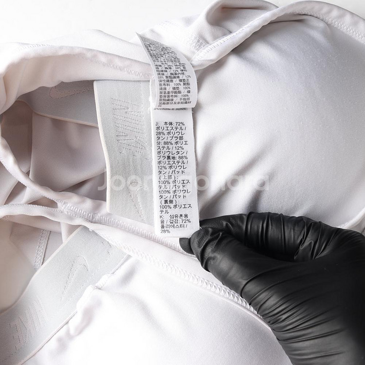 [XL]나이키 드라이핏 화이트 엑스백 크롭 나시 브라탑--5